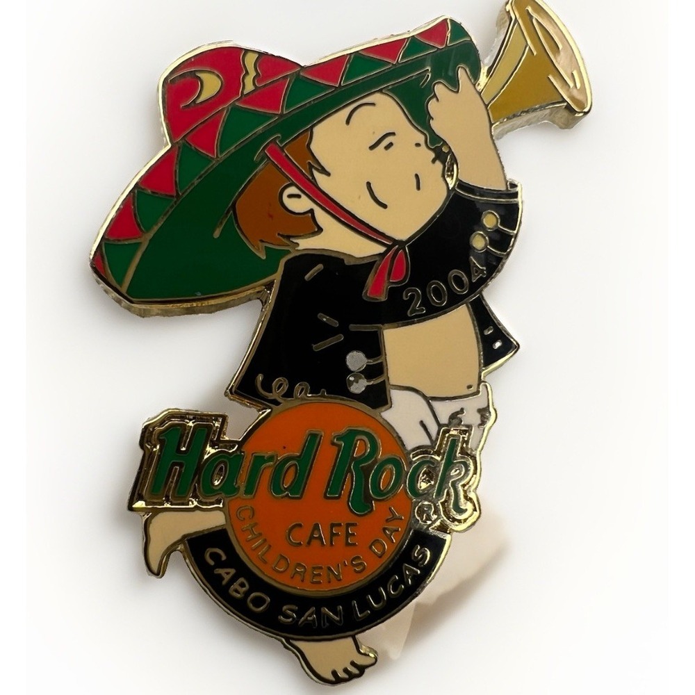 Hard Rock Cafe Cabo San Lucas Children's Day 2004 Pin LE 200